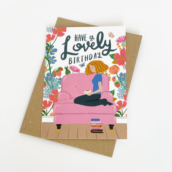Have A Lovely Birthday Greeting Card