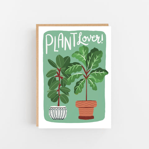 Plant Lover Greeting card
