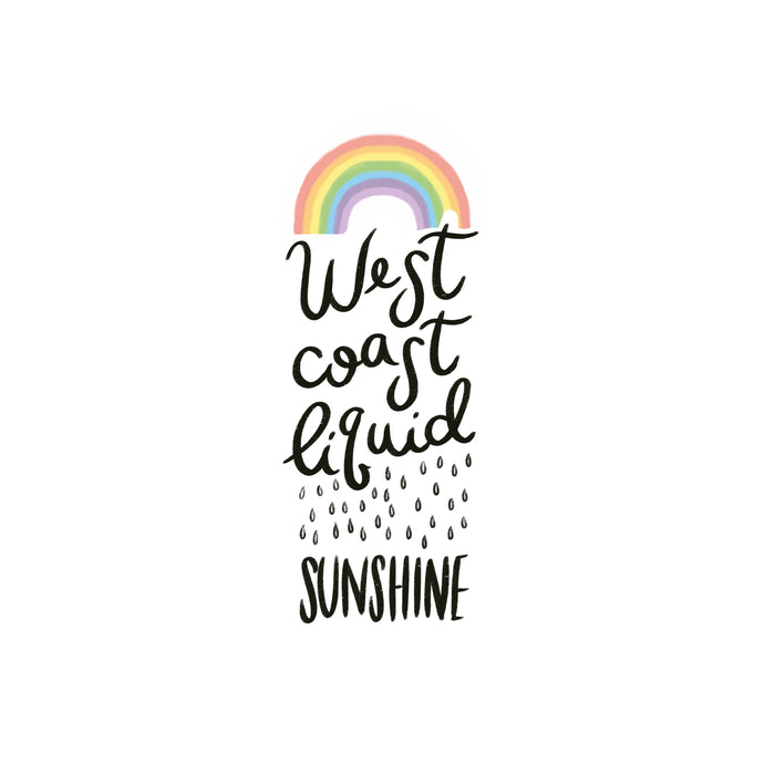 West Coast Liquid Sunshine Print
