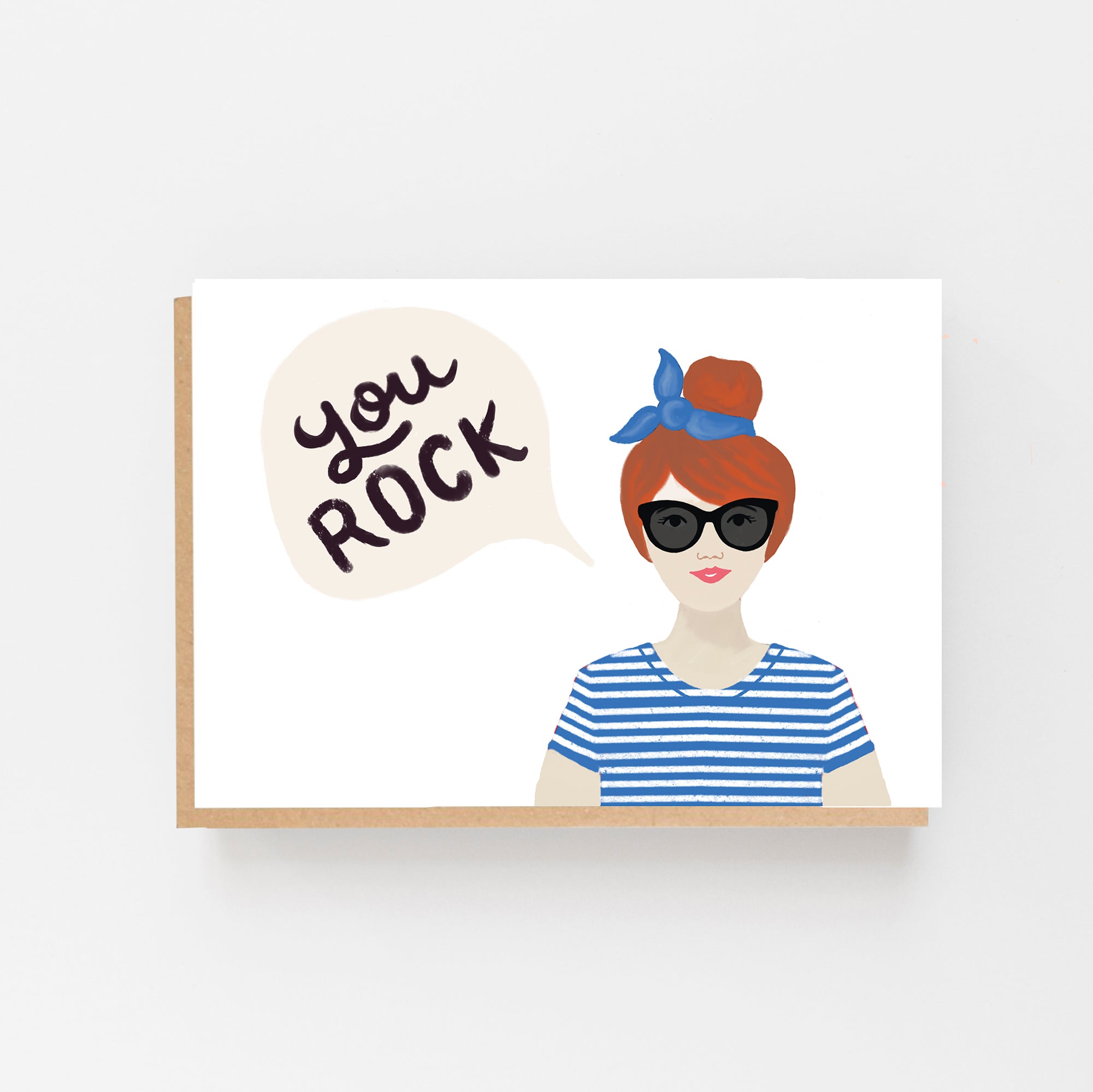 You Rock Card - Lomond paper co.