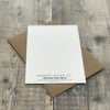 Back of card - lomond paper co.