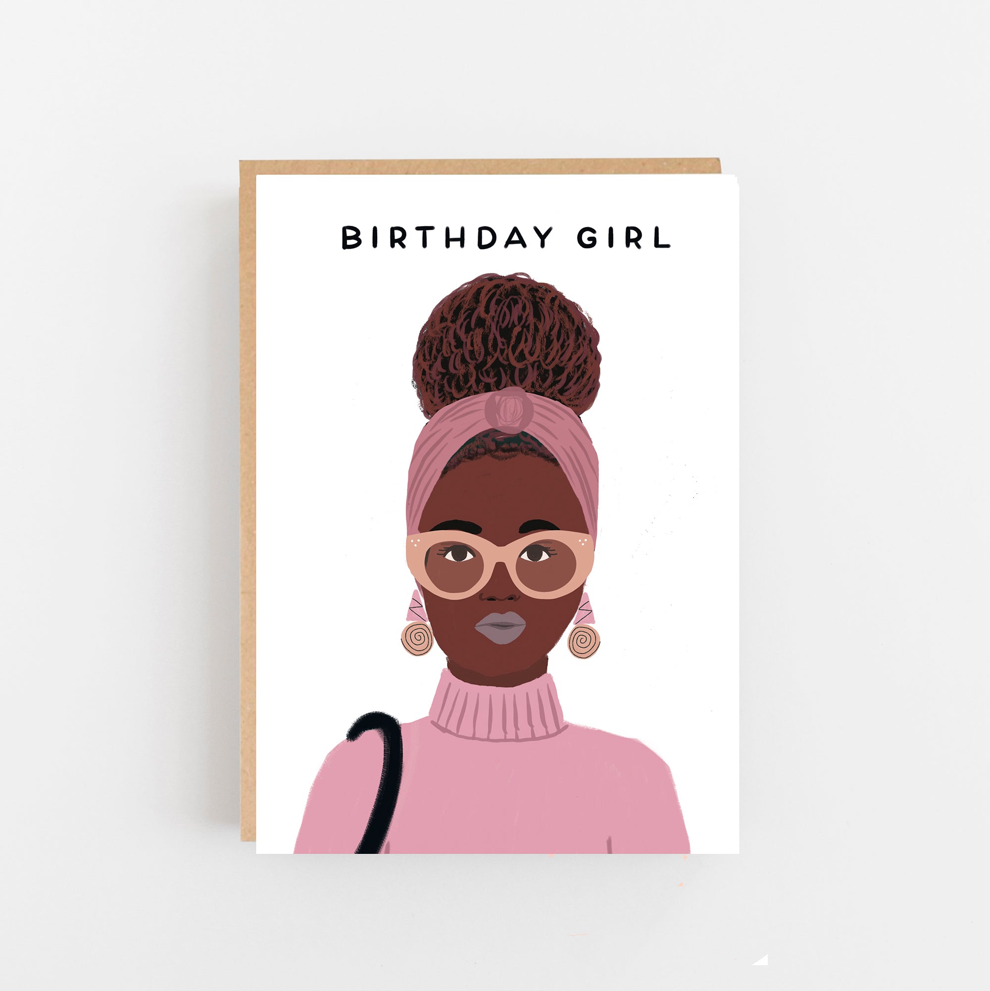 Black Birthday Girl - Afro Caribbean Girl