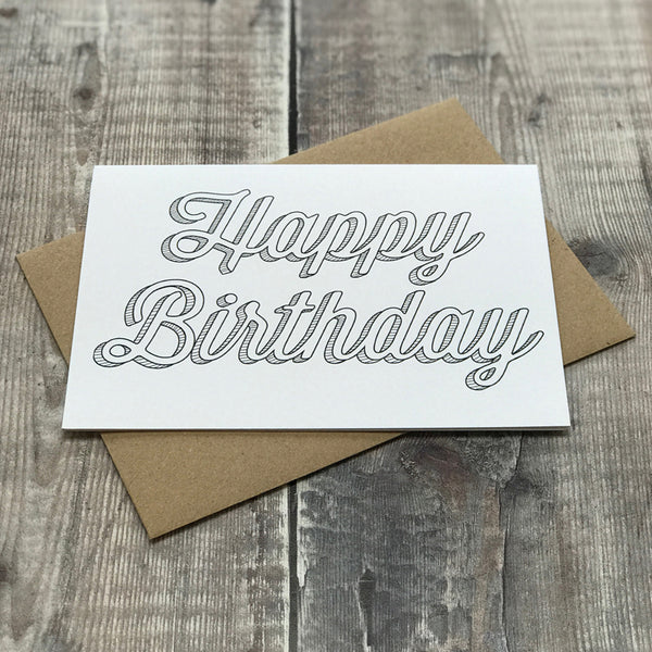 happy birthday landscape - lomond paper co.