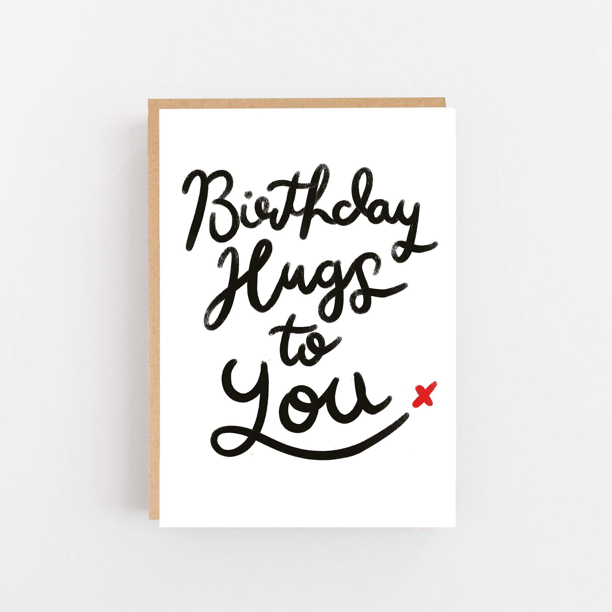 Birthday Hugs To You Card