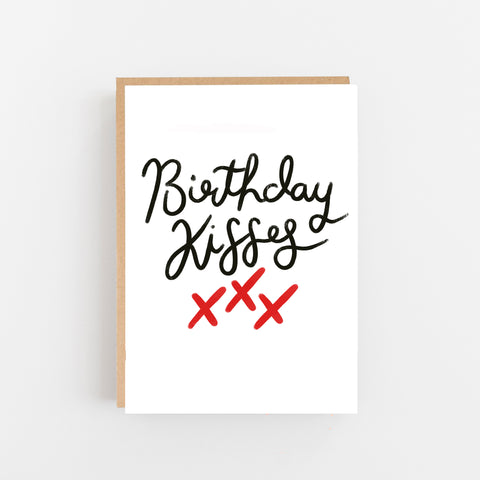 Birthday Kisses Card