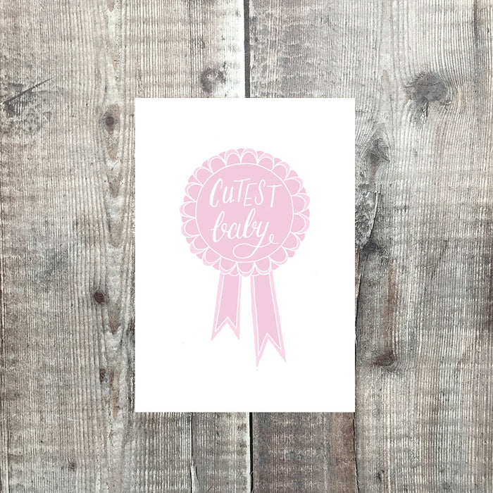 cutest baby girl - lomond paper co.