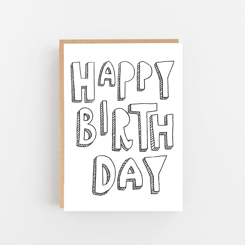 Happy Birthday - Portrait