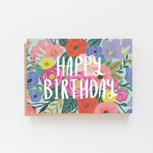 Happy Birthday - Flowers