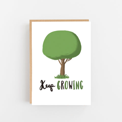 Keep Growing Card