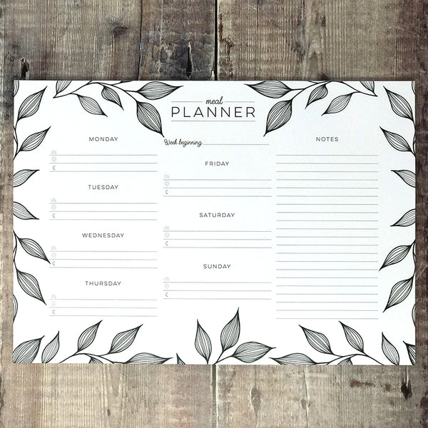 Meal Planner - Lomond Paper Co.