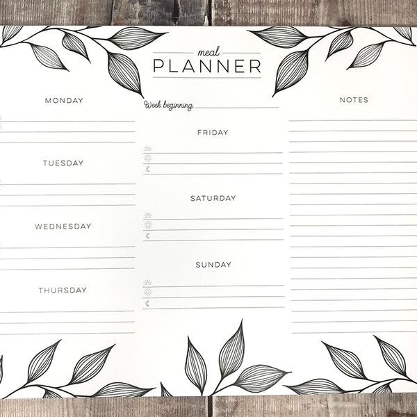 Meal Planner - Lomond Paper Co.