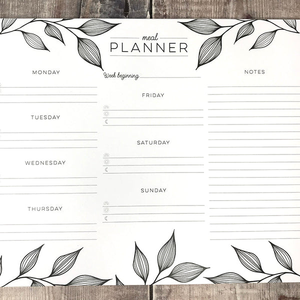 Meal Planner - Lomond Paper Co.