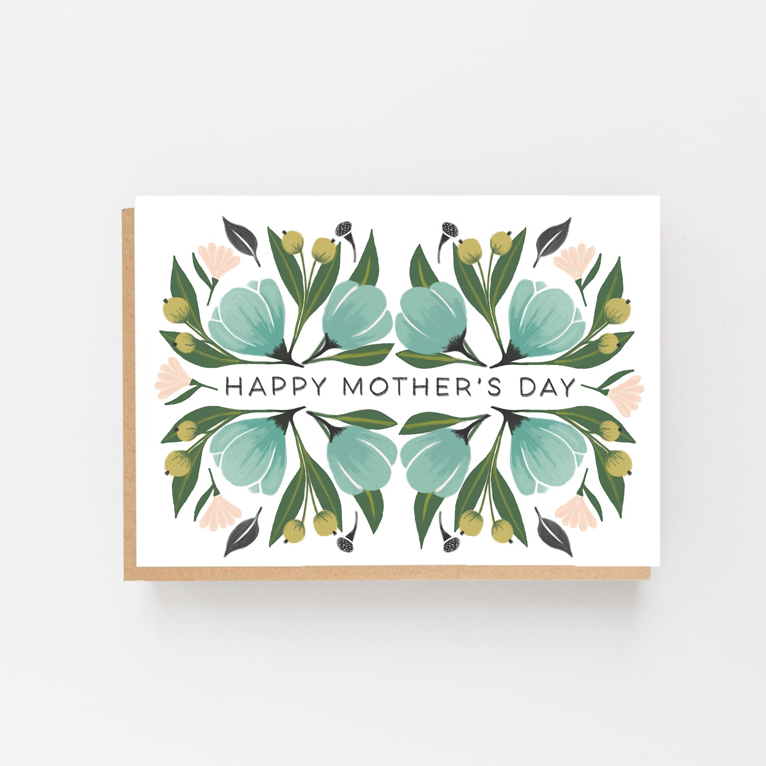 Happy Mother's Day - Floral Green