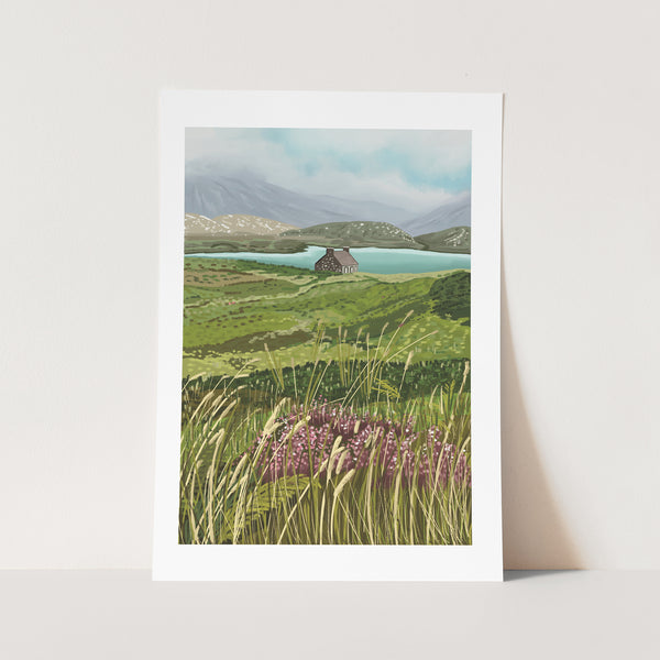 Peaceful Bothy Print - Ukraine Appeal Fundraiser for DEC