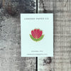 Folk Flower Enamel Pin - Lomond Paper Co.