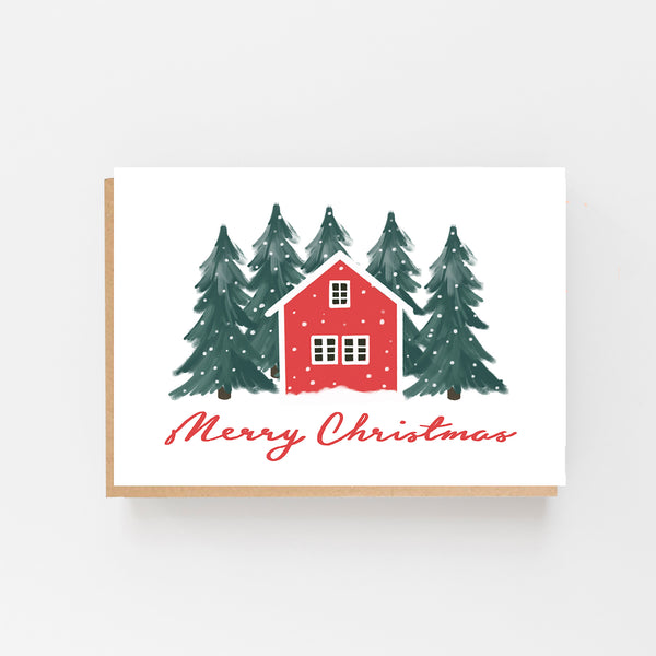 Set of 10 Mix & Match Christmas Cards