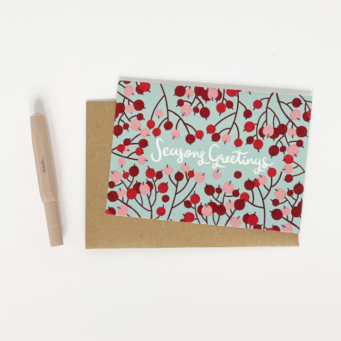 Season Greetings & Merry Christmas Card Pack