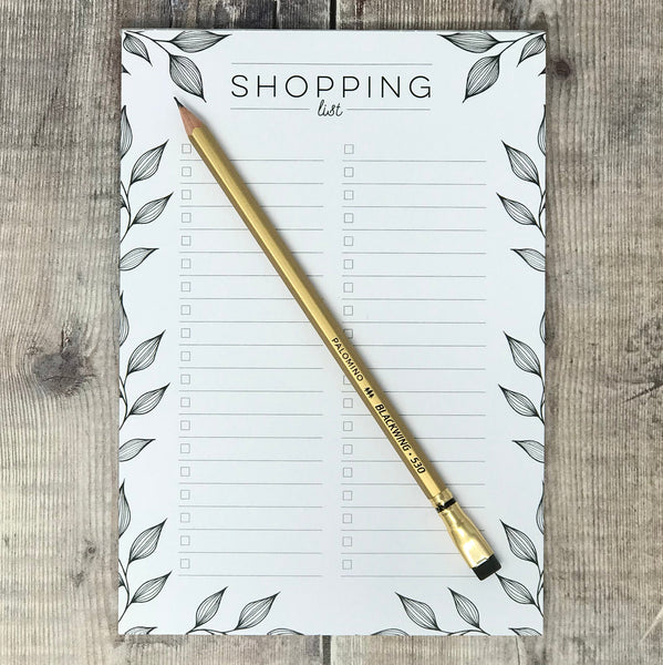 Shopping List - Lomond Paper Co.