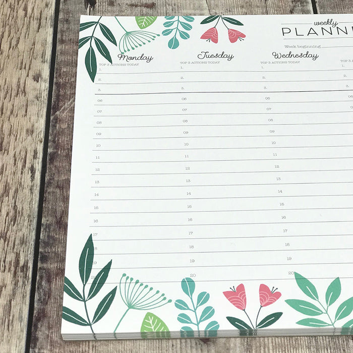 Botanical Weekly Planner - Lomond Paper Co.