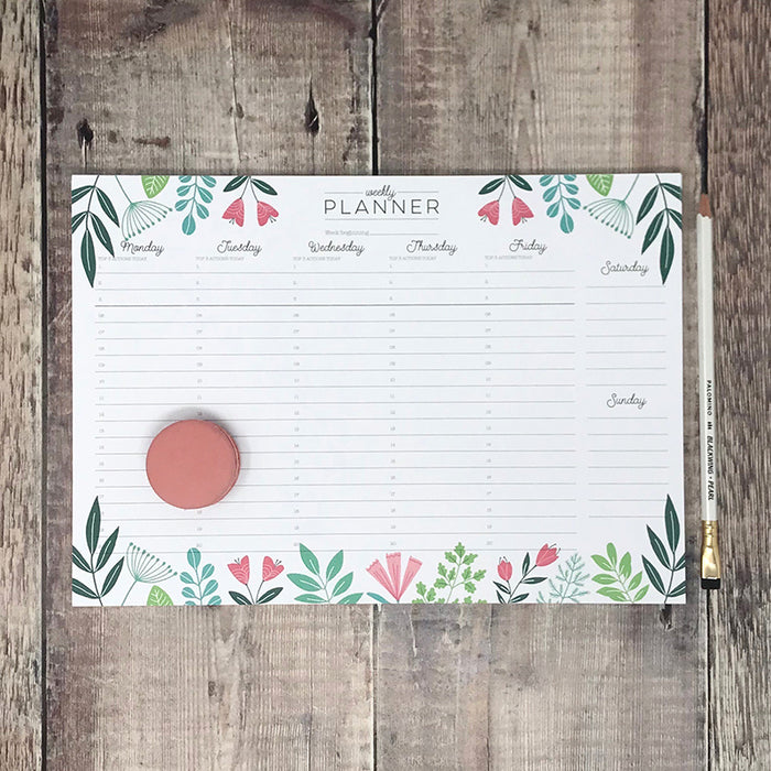 Botanical Weekly Planner - Lomond Paper Co.