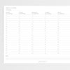 weekly planner - printable pdf - A4 weekly planner